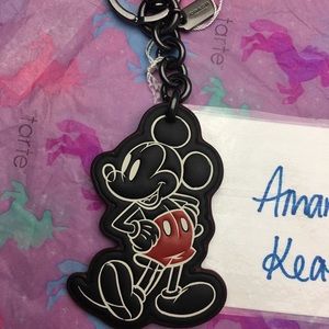 Coach Disney X Mickey Mouse Keychain